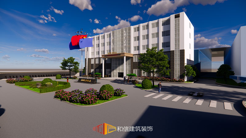 科技材料辦公樓外觀設計 科技材料辦公樓外觀設計